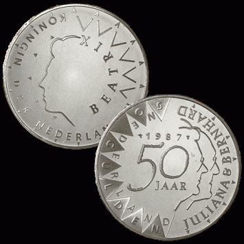 50 Gulden 1987